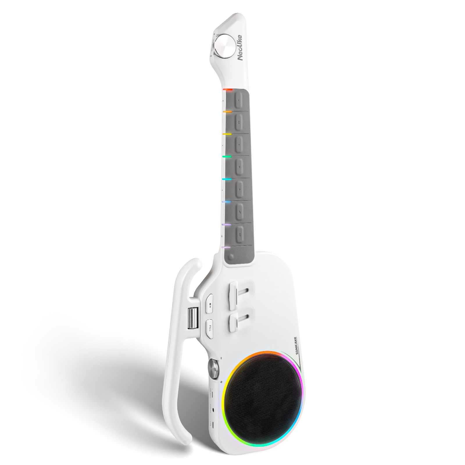 Electric Guitar Beginner - SONICAKE NeoUke Portable Electric Stringless Guitar