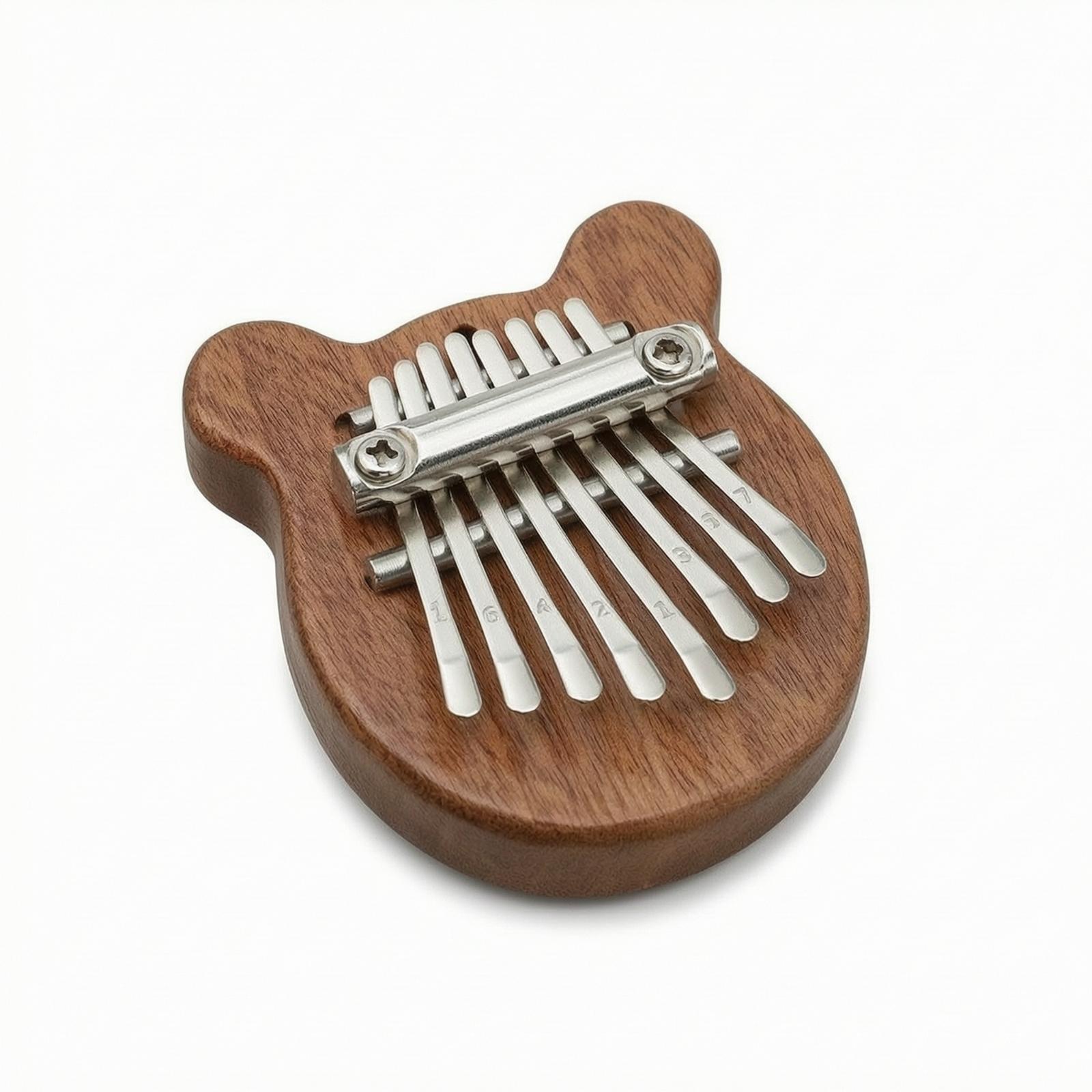 Musical Instrument Kids - Handheld Mini Kalimba Thumb Piano Metal