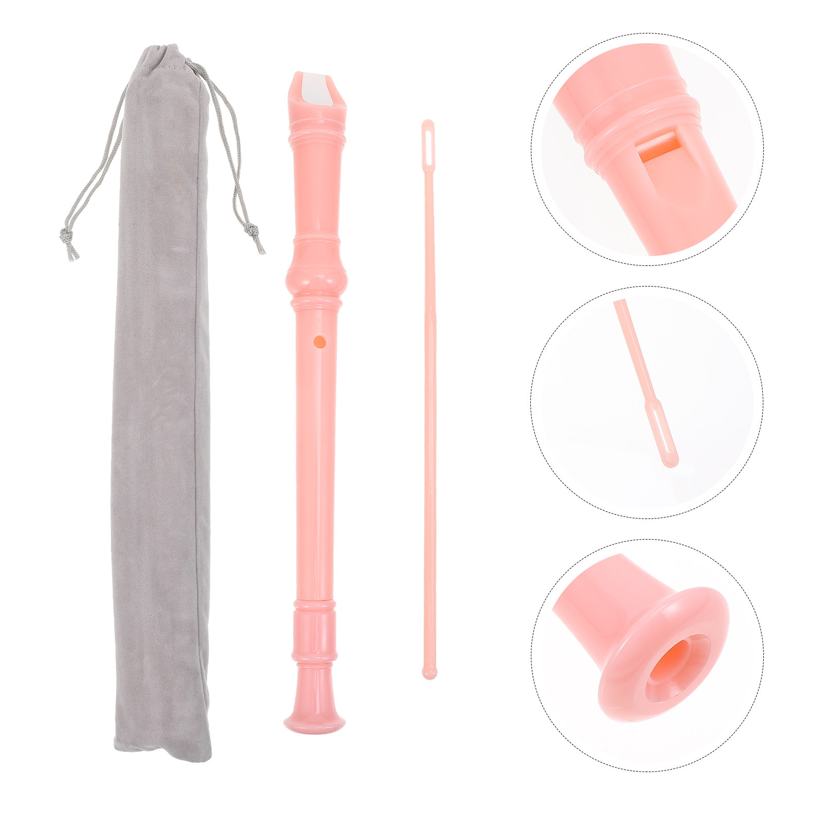 Musical Instrument A Recorder - 1Set Eight-Hole Soprano Recorder for Kids