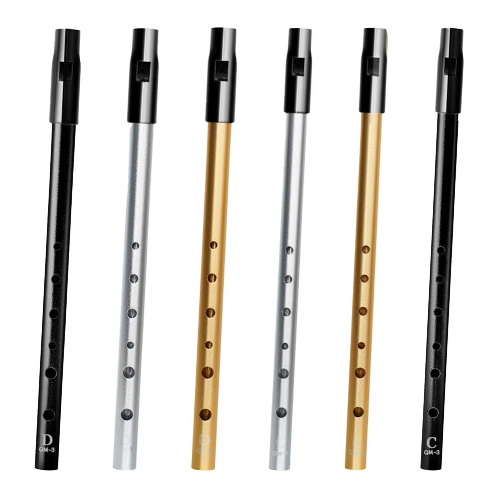 Musical Instrument Easy To Learn - C/D Key Irish Whistle Flute 6
