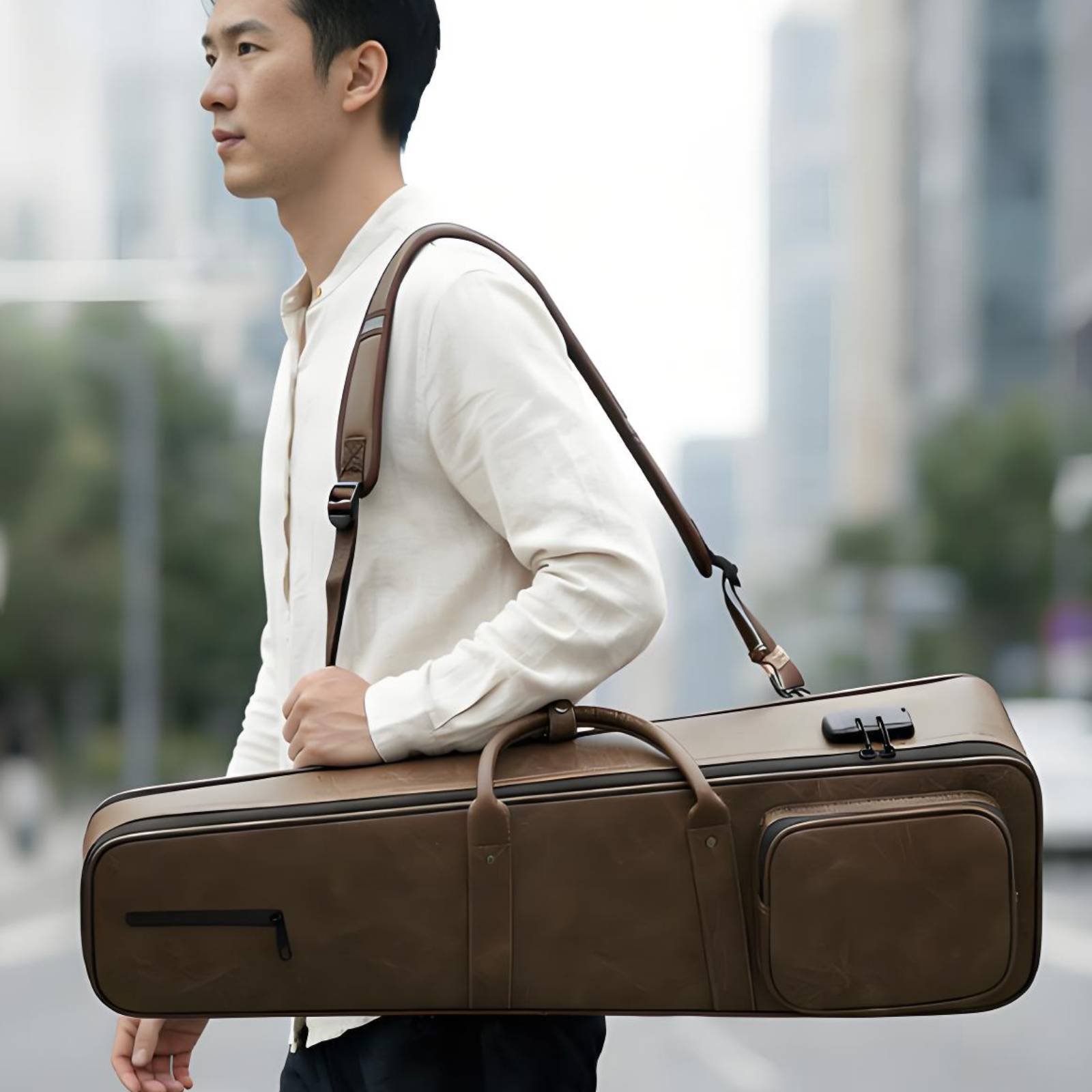Erhu Violin Chinese - Erhu Case PU Leather Erhu Bag