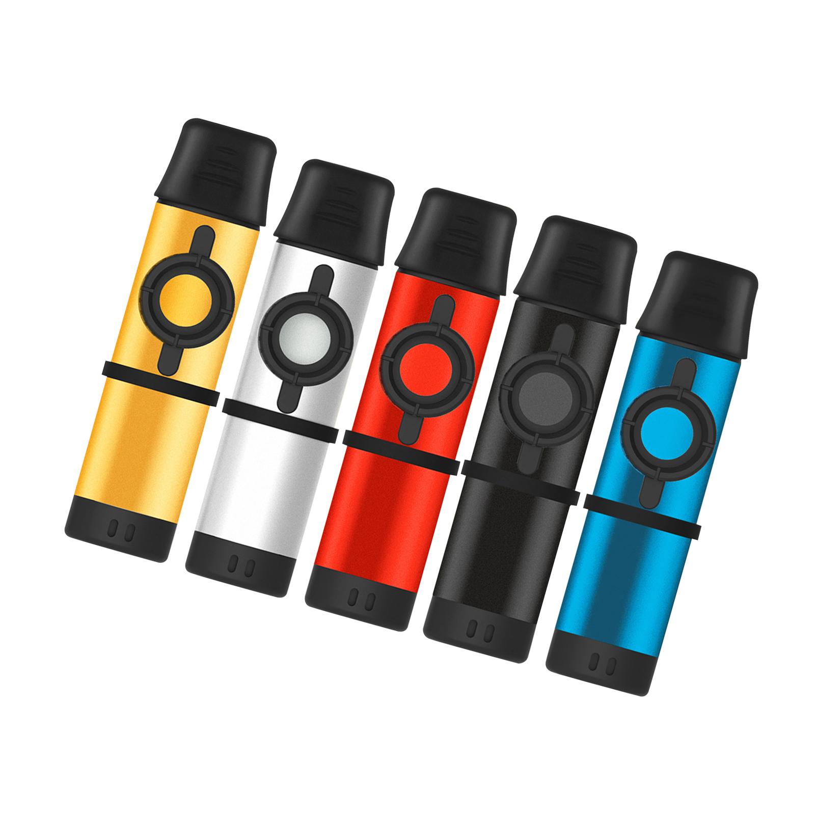 Musical Instrument Easy To Learn - Metal Kazoo with 5 Extra Membranes