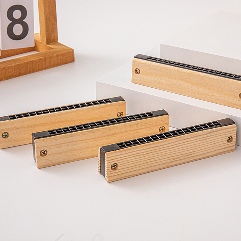 Musical Instrument Diy For Kids - DIY White Embryo Wooden 16 Holes