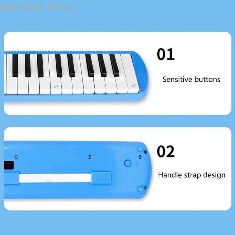 X7JD Multifuntional 32 Keys Me - огляд і ціна Musical Instrument Melodica