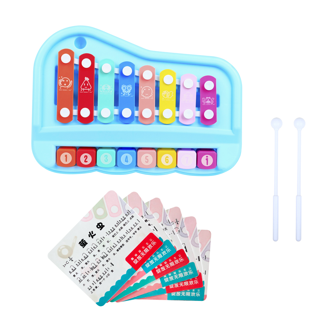 SY-73 Kids Xylophone 8 Note Gl - огляд і ціна Musical Instrument Xylophone