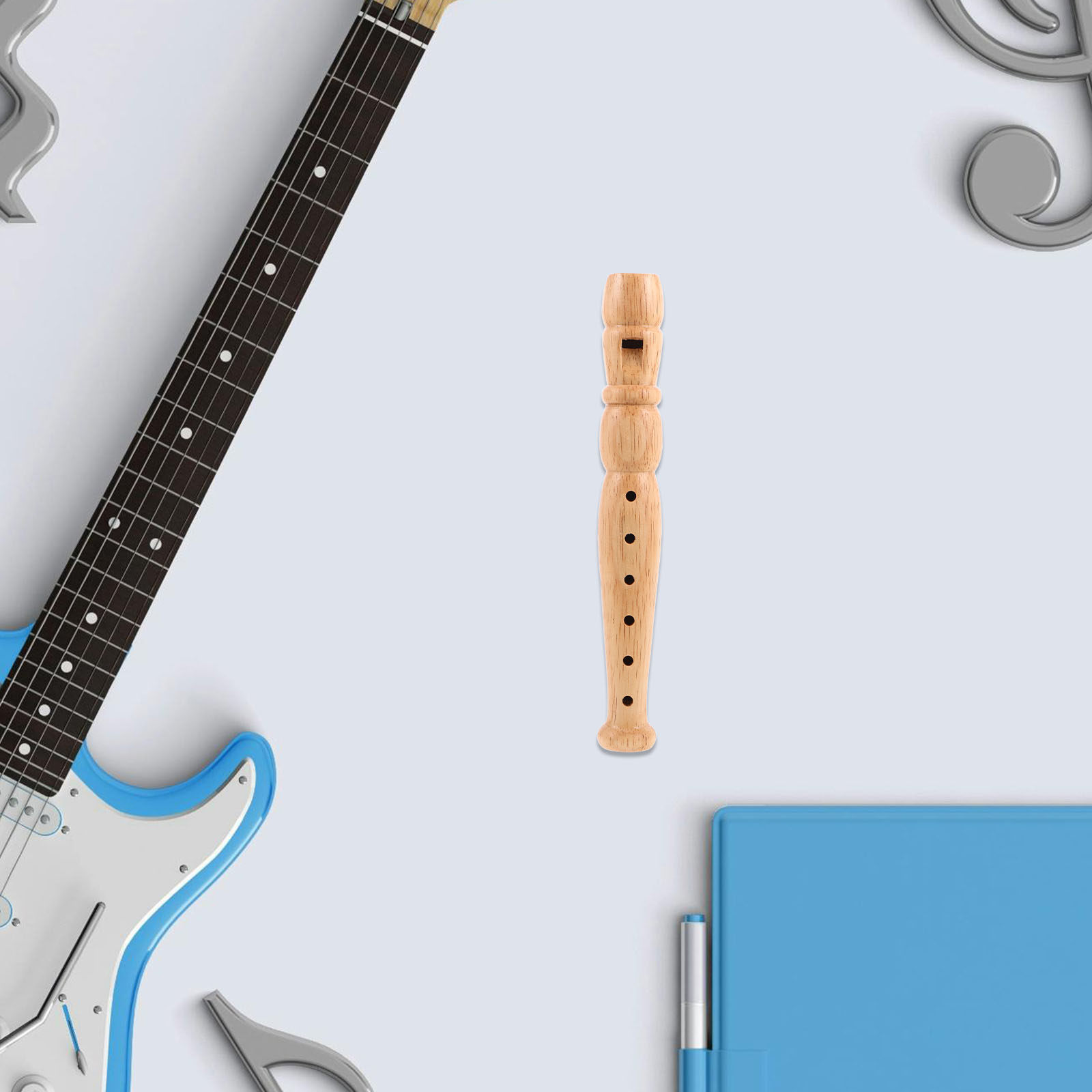 Wooden 6-Hole Recorder Beginne - огляд і ціна Musical Instrument A Recorder