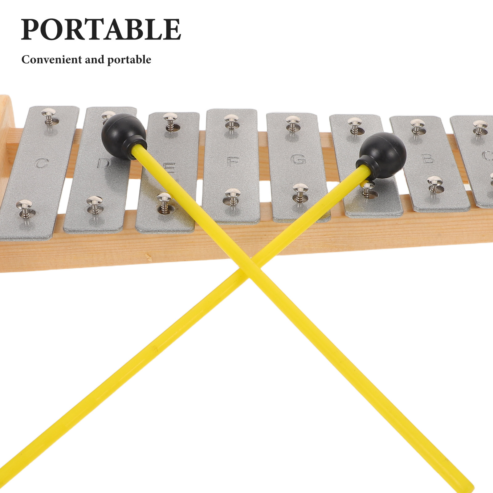 8-Note Aluminum Glockenspiel X - огляд і ціна Musical Instrument Xylophone