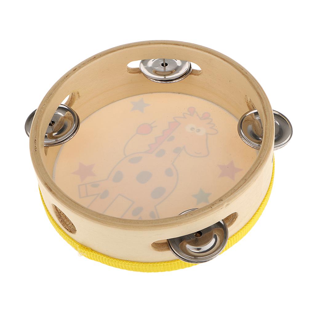Wooden Tambourine Small Hand P - огляд і ціна Musical Instrument Kids