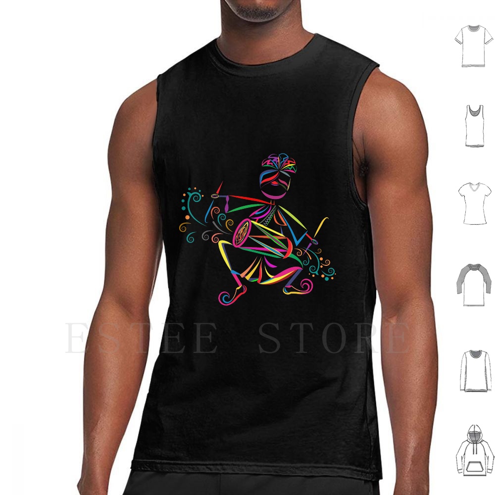 Dhol Player Tank Tops Vest Sle - огляд і ціна Musical Instrument In India