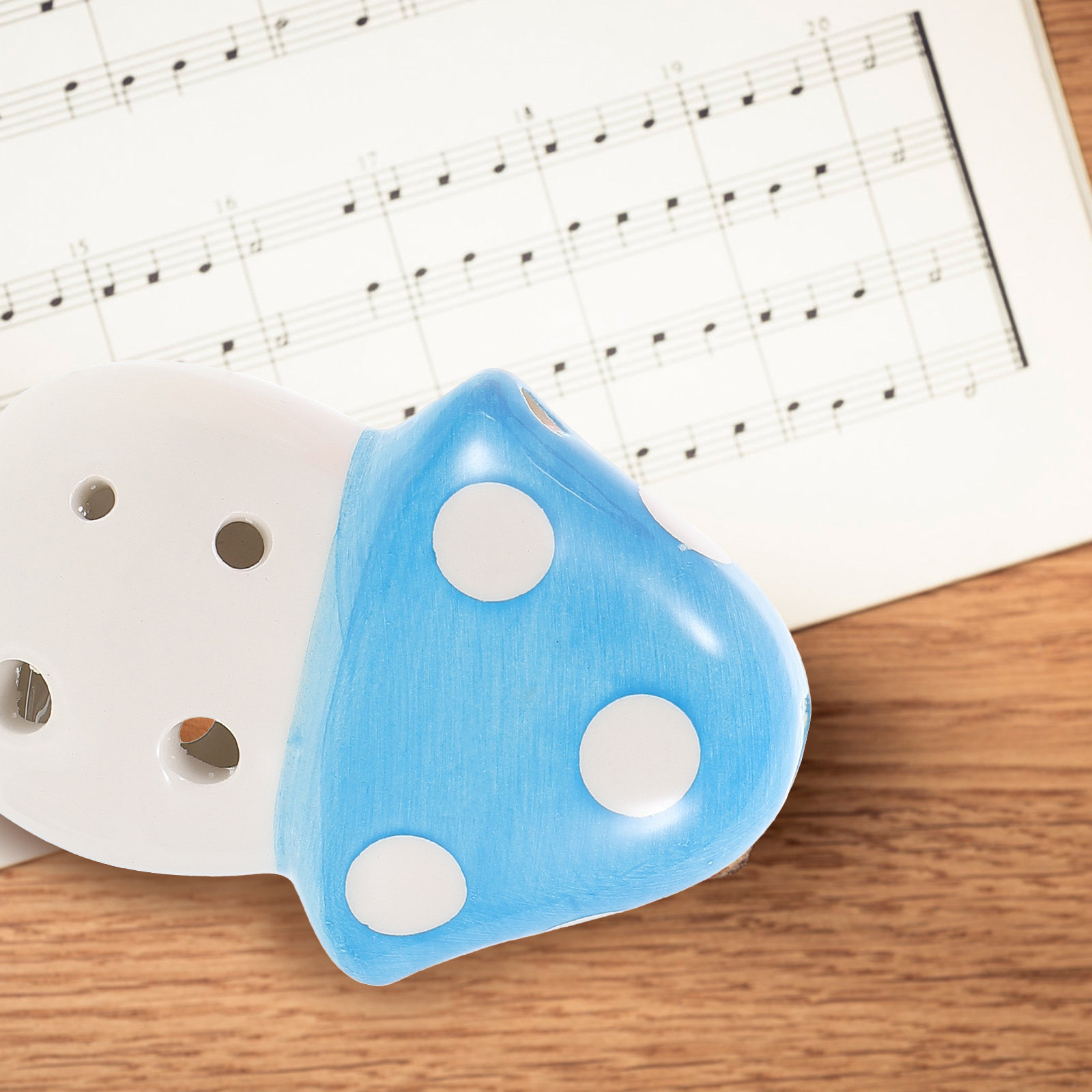 2Pcs Mushroom Shaped 6-Hole Oc - огляд і ціна Musical Instrument Kids