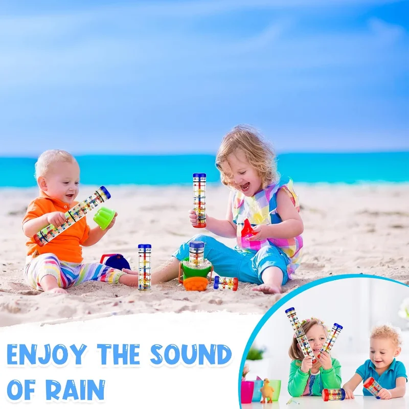 Rainbow Hourglass Rain Stick R - огляд і ціна A Musical Instrument You Shake