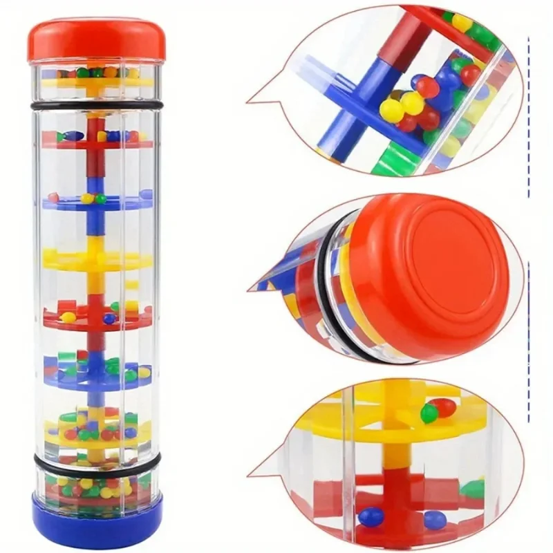 Rainbow Hourglass Rain Stick R - огляд і ціна A Musical Instrument You Shake