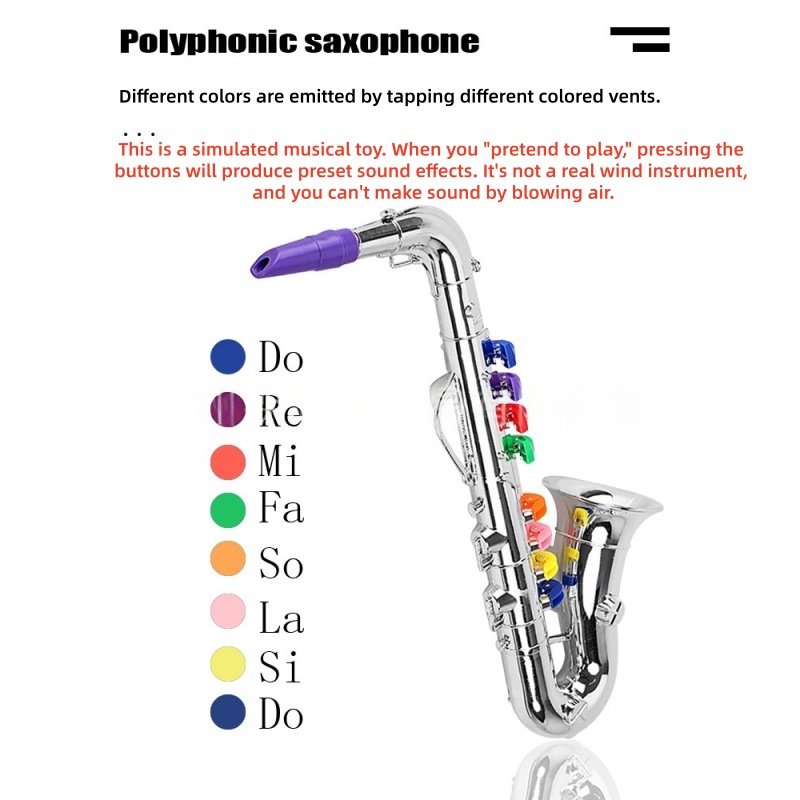 Saxophone Toy Musical Wind Ins - огляд і ціна Musical Instrument Oboe