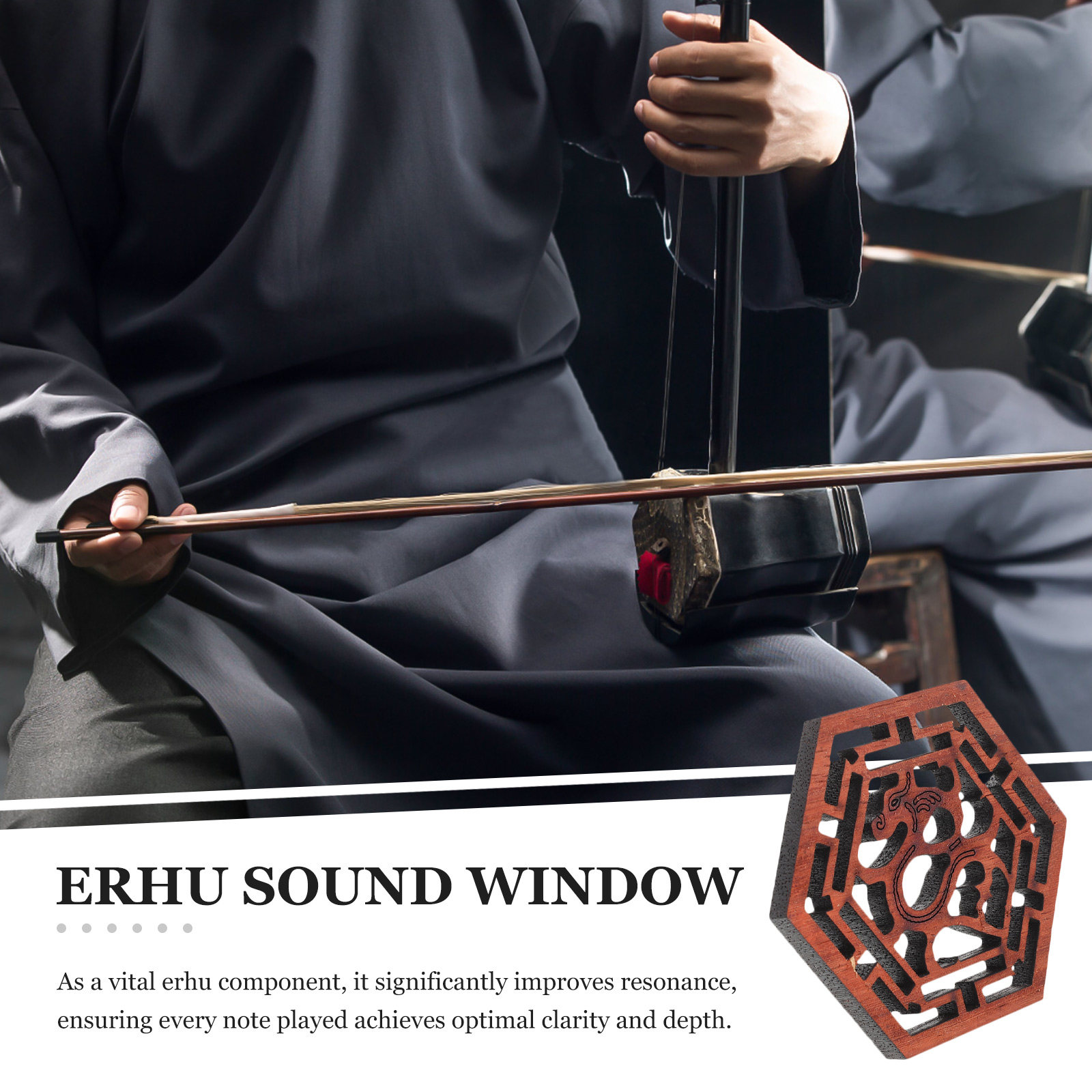 Premium Rosewood Erhu Sound Wi - огляд і ціна Erhu Violin Chinese