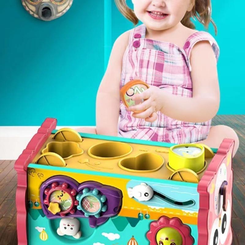 54DA Pull Along Car Percussion - огляд і ціна Musical Instrument Xylophone