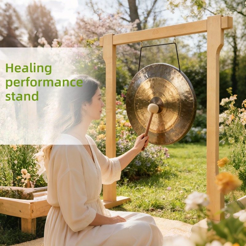 Solid Wood Bolded Gong Stand P - огляд і ціна Musical Instrument Accessories