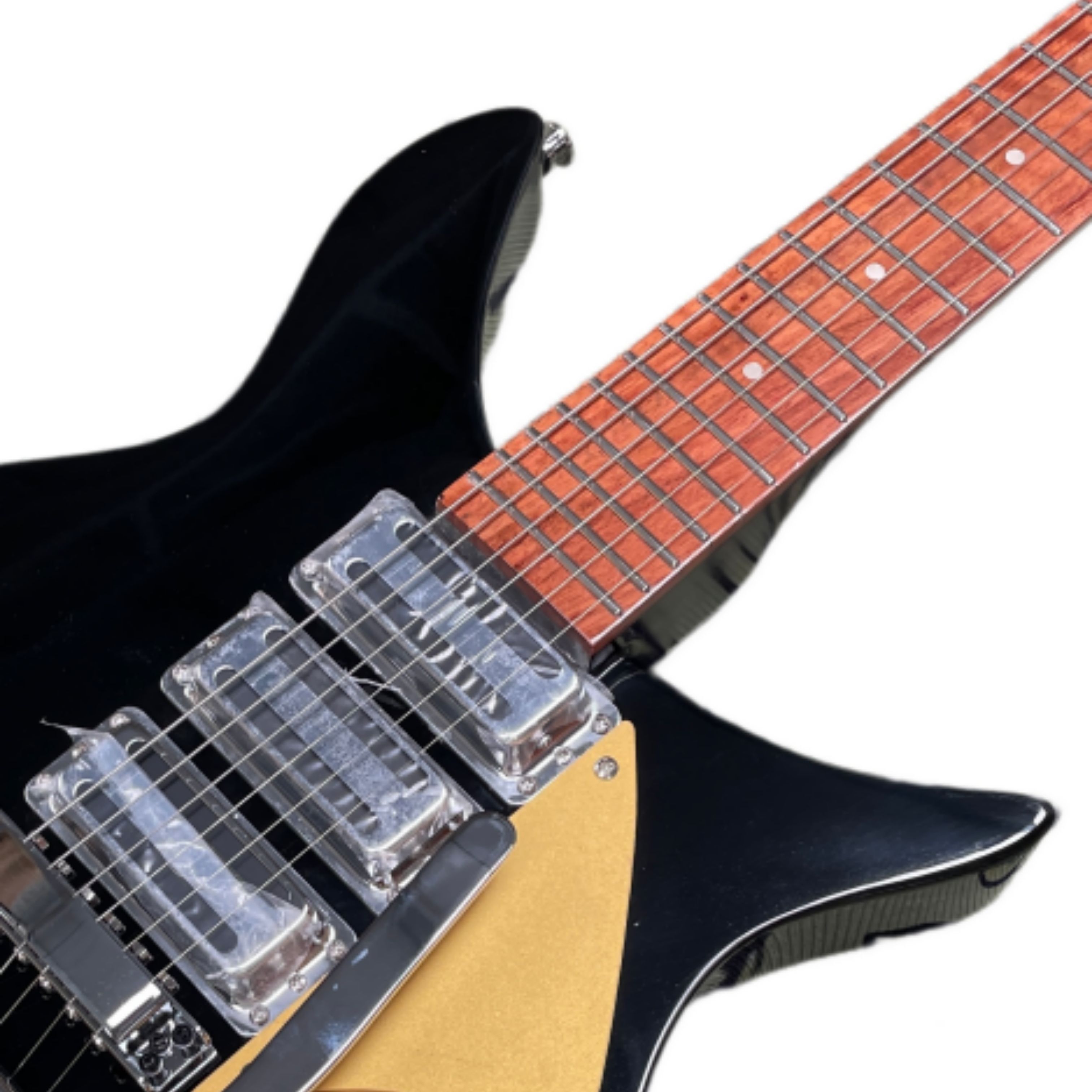 6-String Black Electric Guitar - огляд і ціна Electric Guitar Beginner