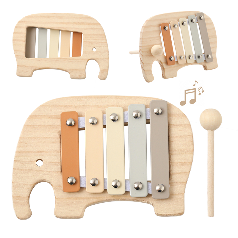 Baby Montessori Toy Cartoon El - огляд і ціна Musical Instrument Xylophone