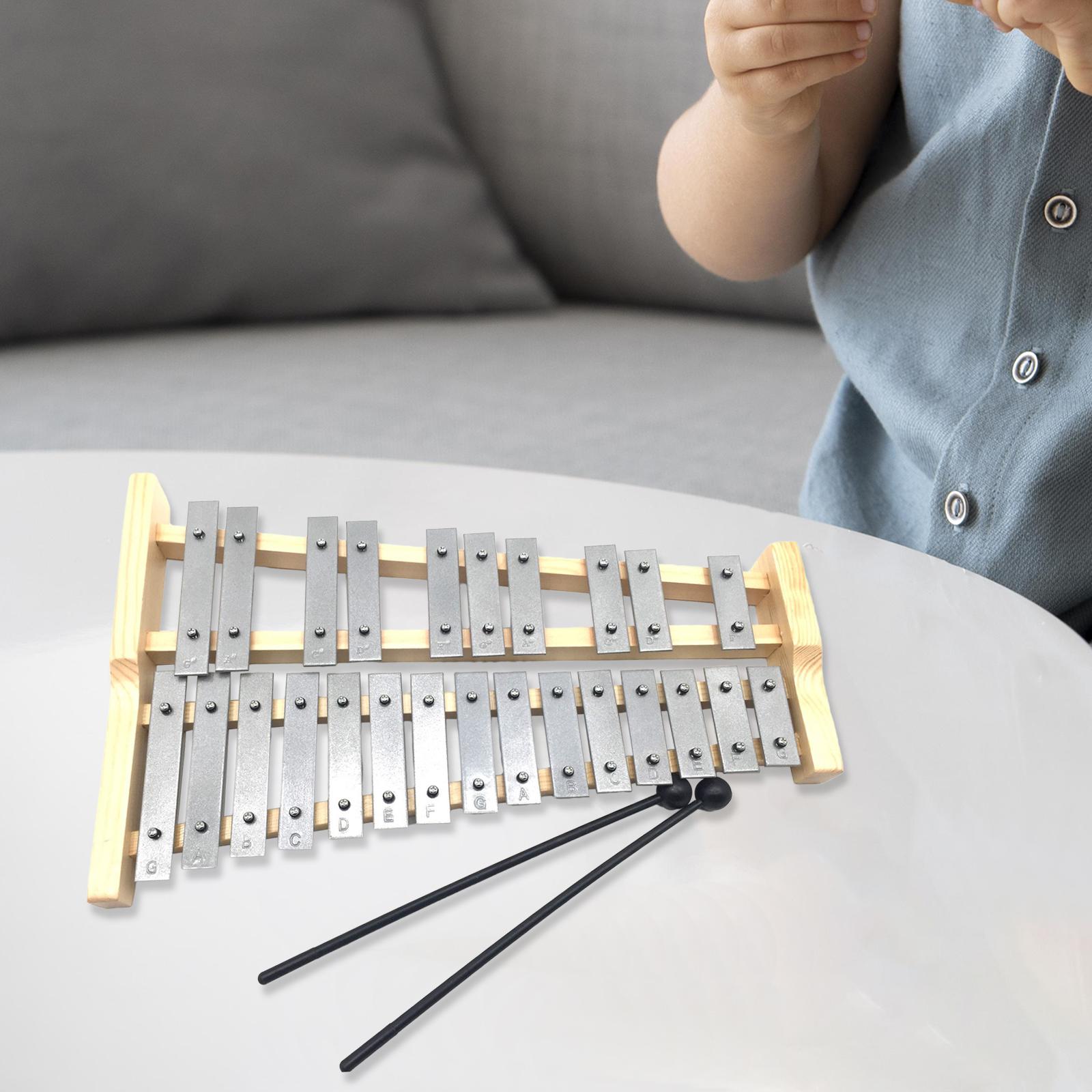 25 Notes Metal Keys Xylophone  - огляд і ціна Musical Instrument Xylophone
