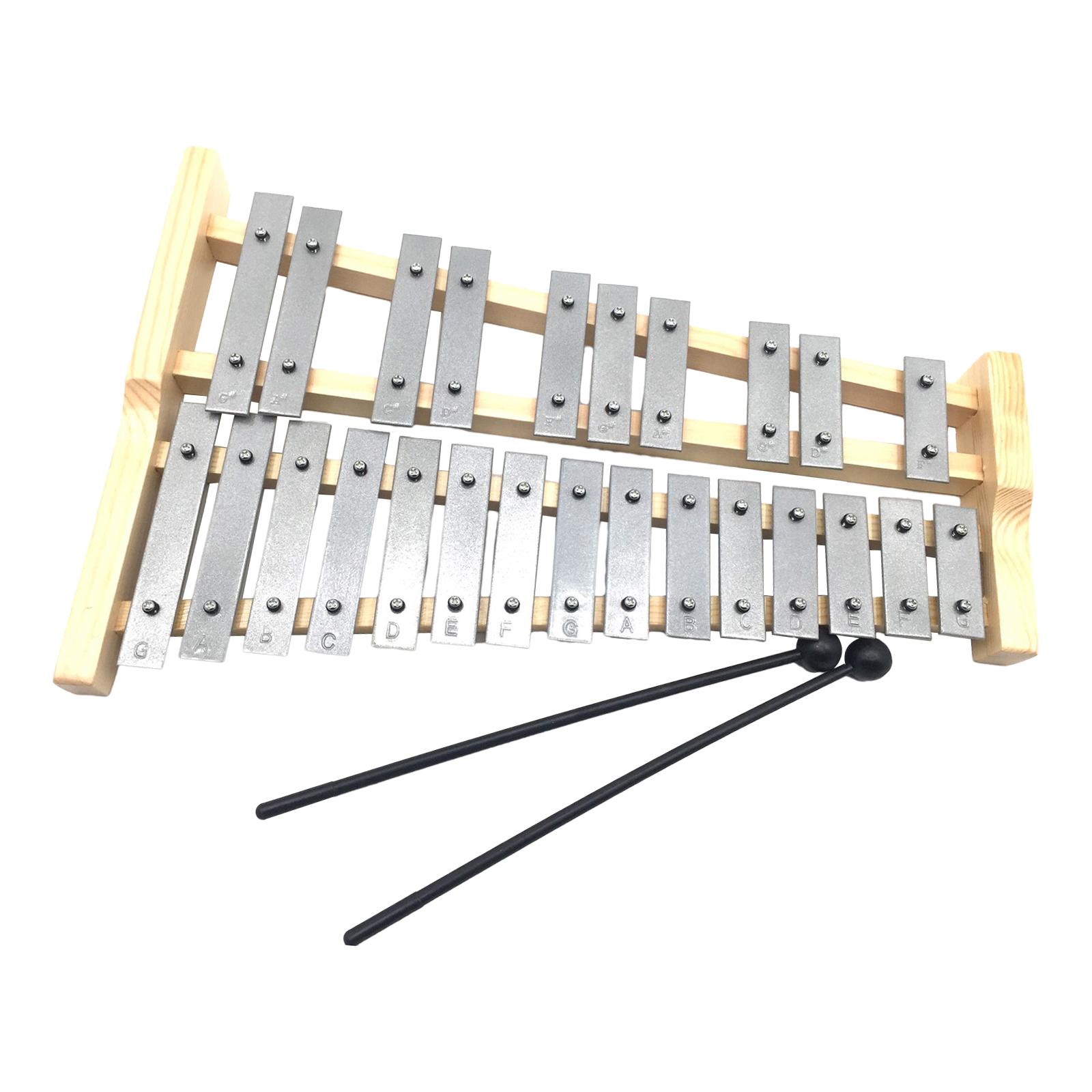 25 Notes Metal Keys Xylophone  - огляд і ціна Musical Instrument Xylophone