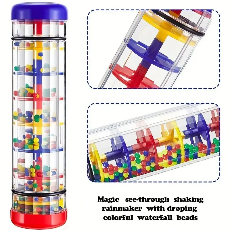1Pcs Rainmaker Musical Toy Rai - огляд і ціна A Musical Instrument You Shake