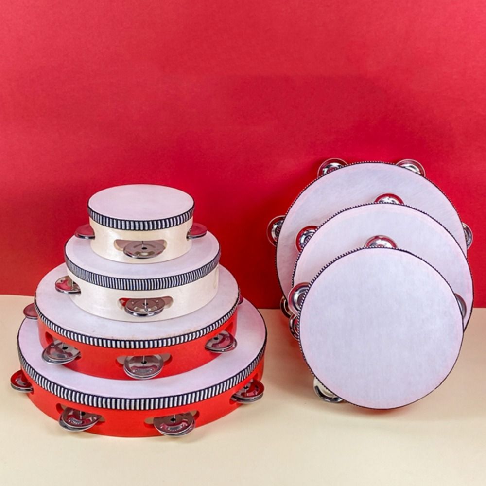 4/6/8/10 Inch Hand Held Drum W - огляд і ціна Musical Instrument Kids