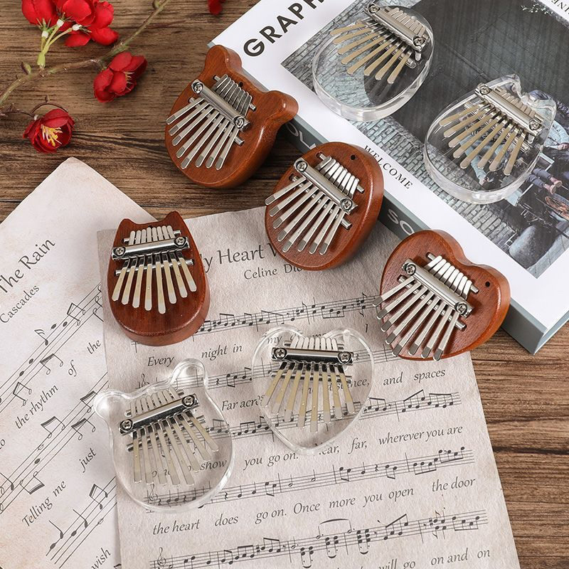 5*7cm 8Key Kalimba Thumb Piano - огляд і ціна Musical Instrument Kids