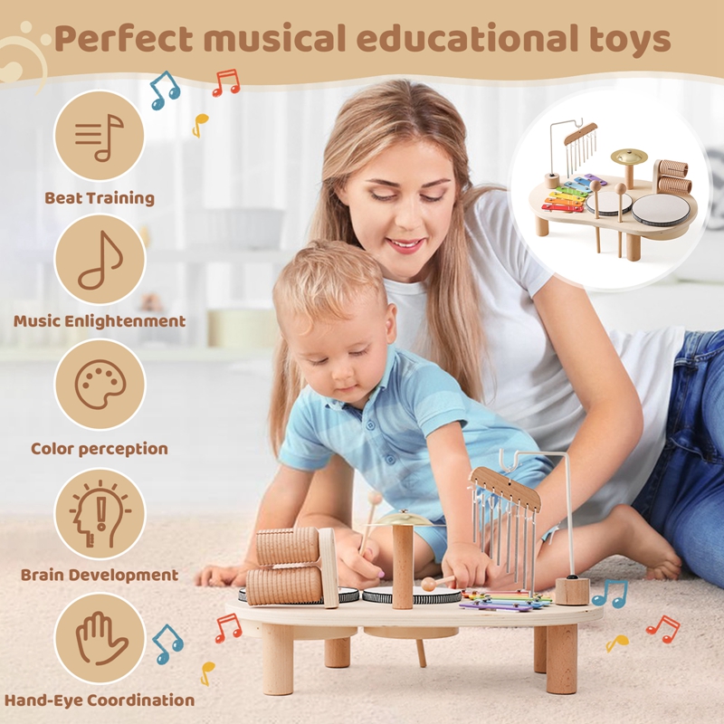 Baby Educational Toys Wooden A - огляд і ціна Musical Instrument Xylophone