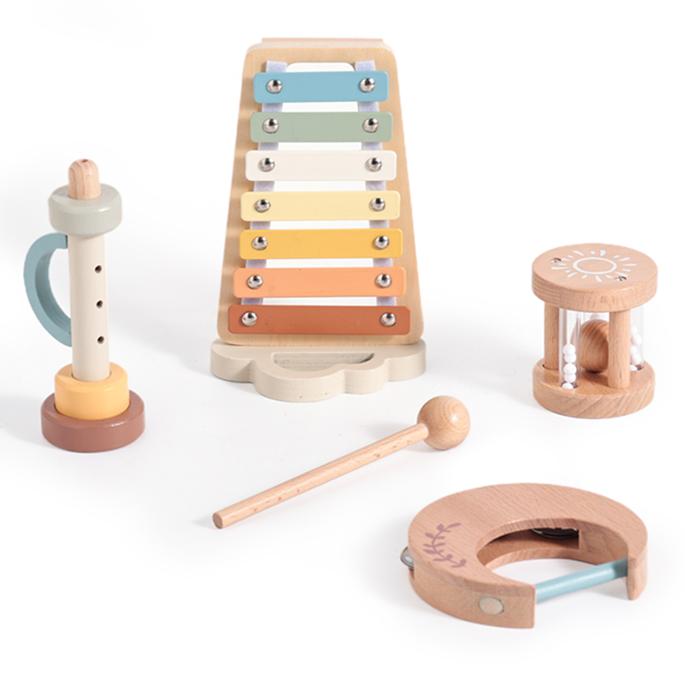 Wooden Baby Montessori Toys Mu - огляд і ціна Musical Instrument Xylophone