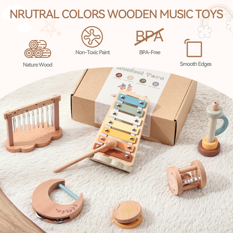 1Set Musical Instruments With  - огляд і ціна Musical Instrument Xylophone