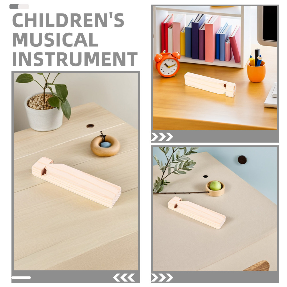 3Pcs Wooden Orff Train Whistle - огляд і ціна Musical Instrument Diy For Kids