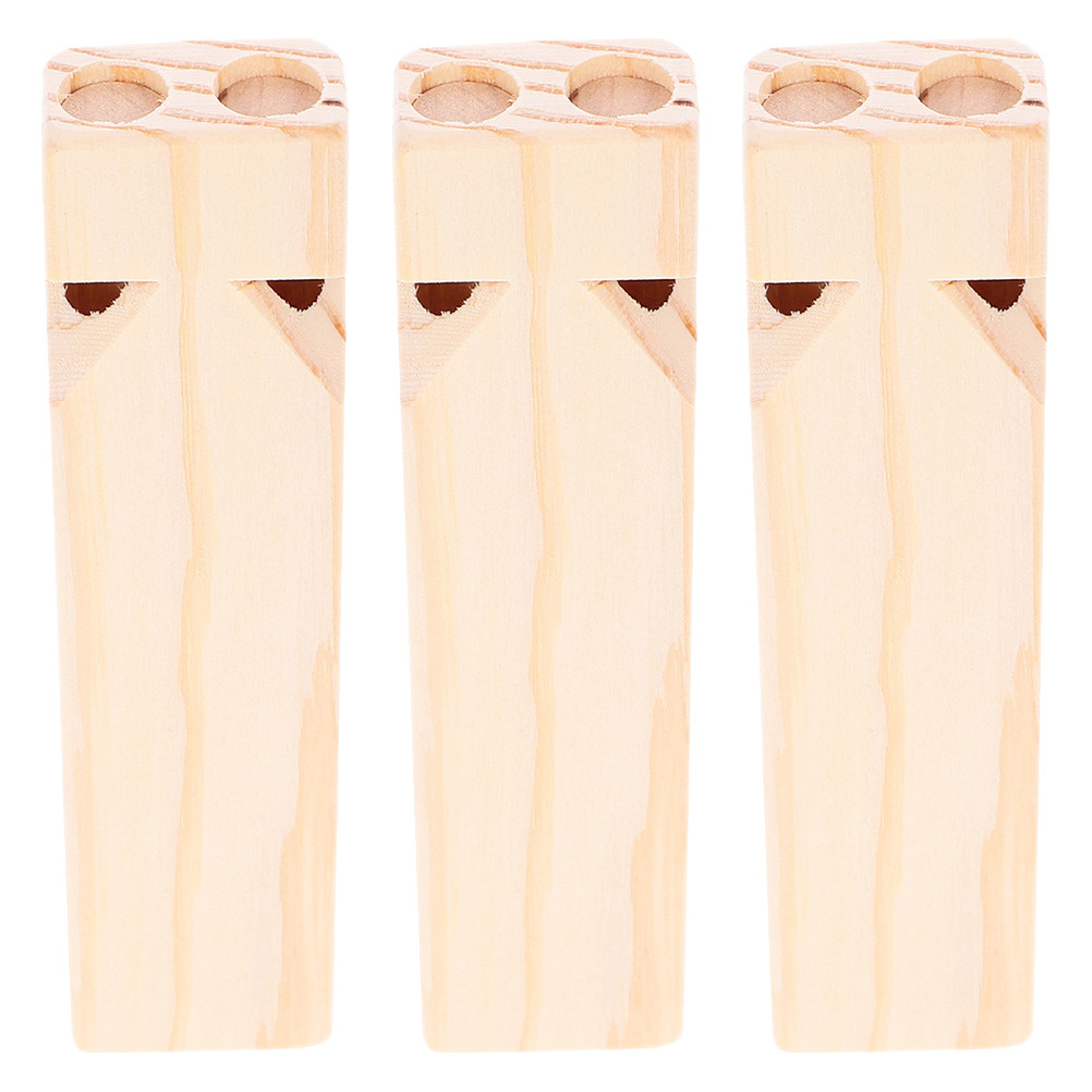 3Pcs Wooden Orff Train Whistle - огляд і ціна Musical Instrument Diy For Kids