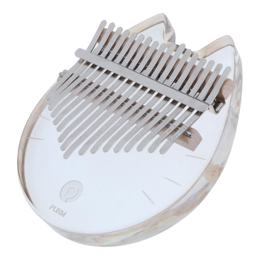 Kalimba 17 Key Acrylic Transpa - огляд і ціна Musical Instrument Kids