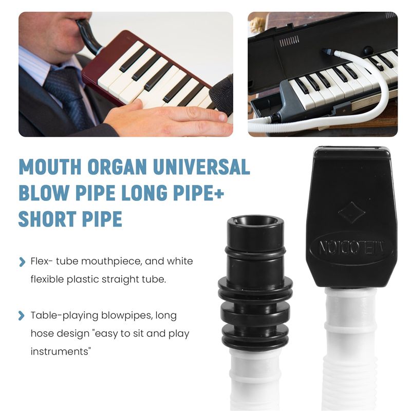 ABLL-Flexible Tube Mouth Organ - огляд і ціна Musical Instrument Melodica