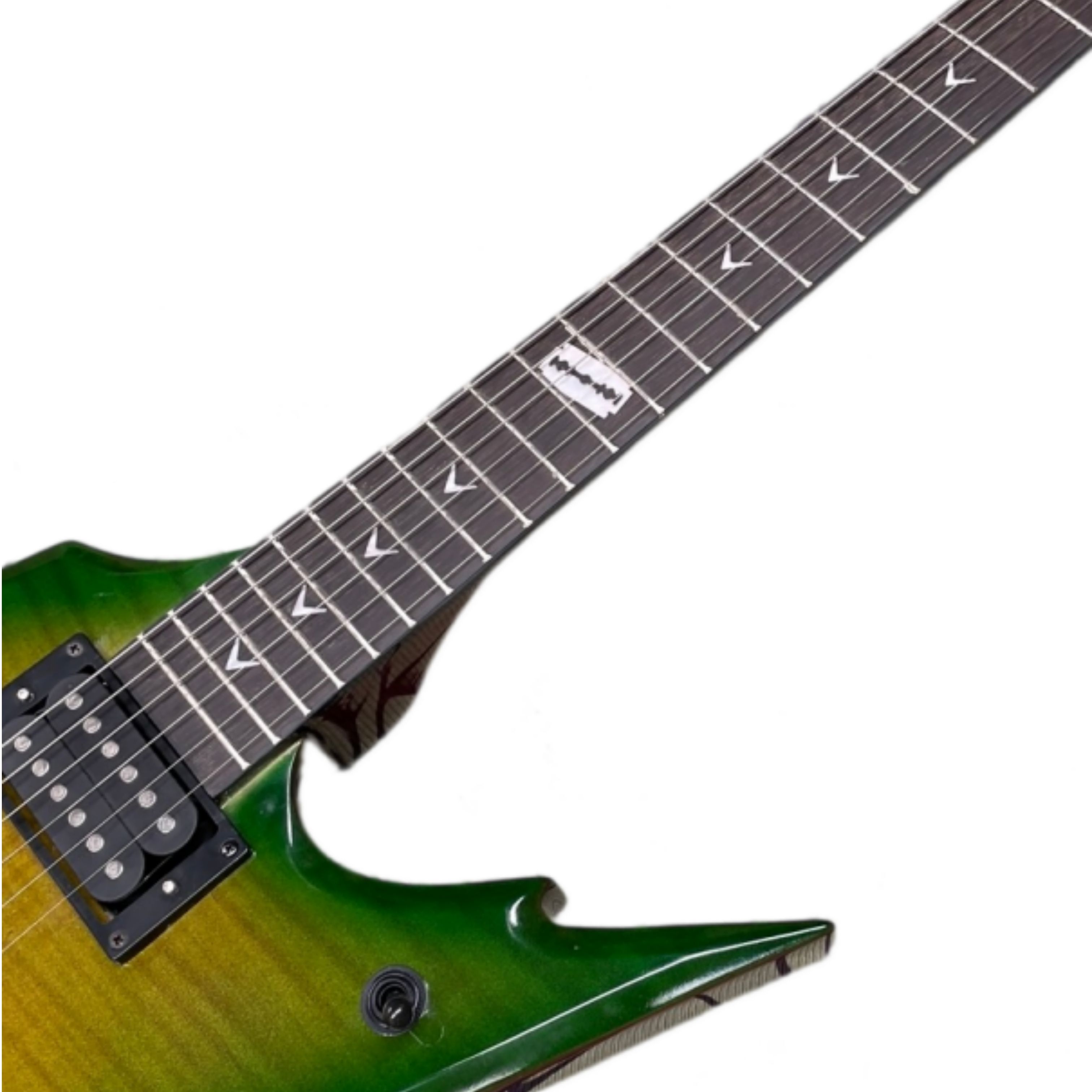 Yellow-Green Gradient Solid El - огляд і ціна Electric Guitar Beginner