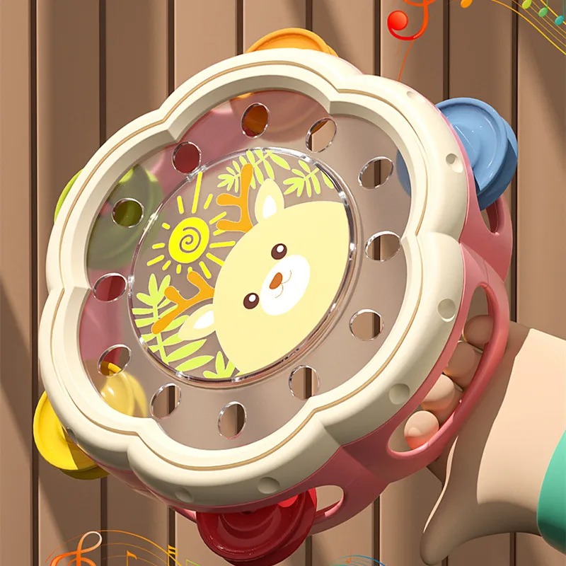 Hand Drum Toy For Baby Toddler - огляд і ціна A Musical Instrument You Shake