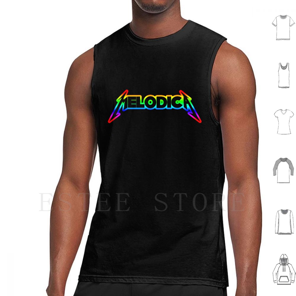 Rainbow Melodica Tank Tops Ves - огляд і ціна Musical Instrument Melodica