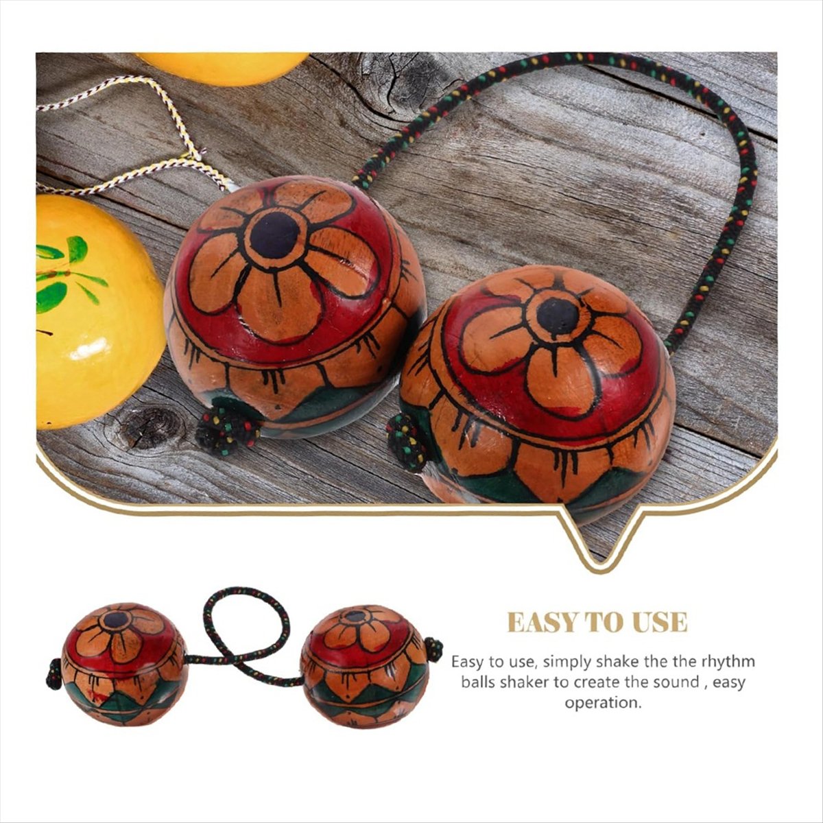 【HOT!TURE】Hand Drawn Maracas M - огляд і ціна A Musical Instrument You Shake